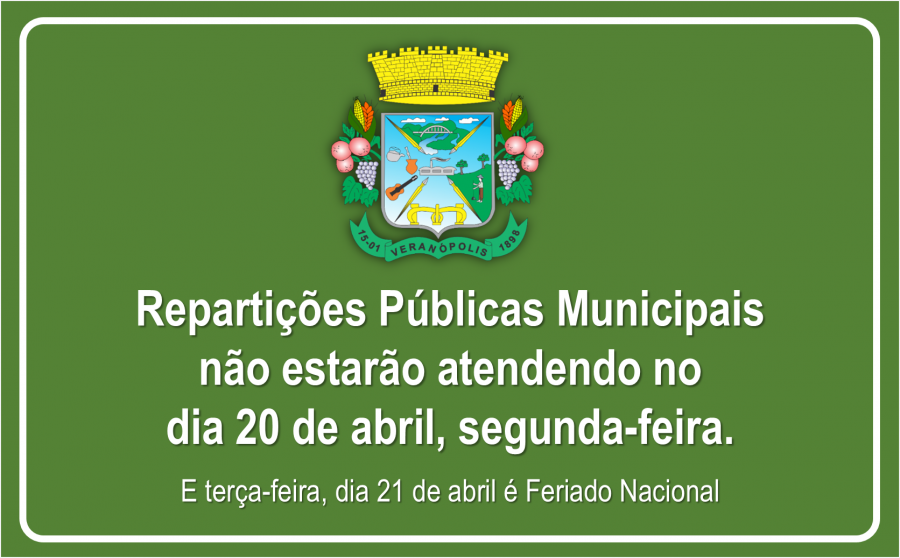 orgaos-publicos-municipais-nao-terao-expediente-na-segunda-feira-dia-20