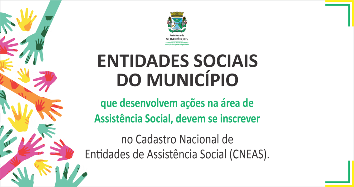 entidades-assistenciais-veranenses-devem-realizar-cadastro