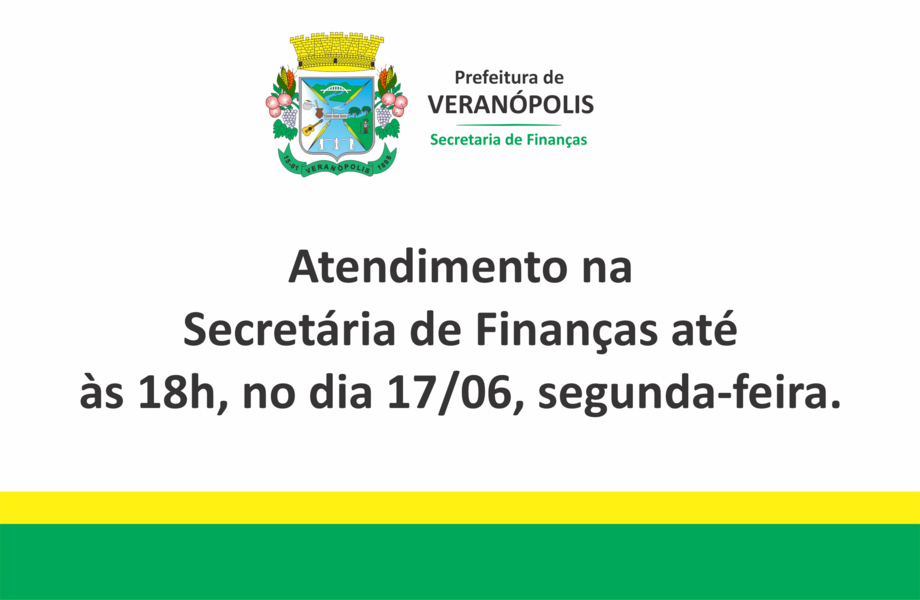 horario-estendido-na-secretaria-de-financas-em-17-de-junho