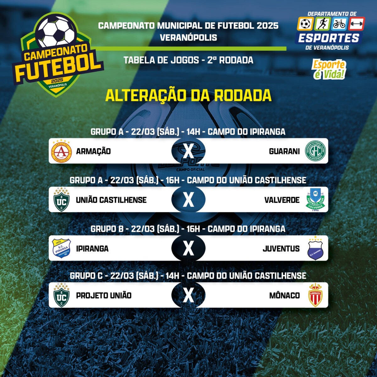 rodada-do-futebol-deste-sabado-tem-alteracao