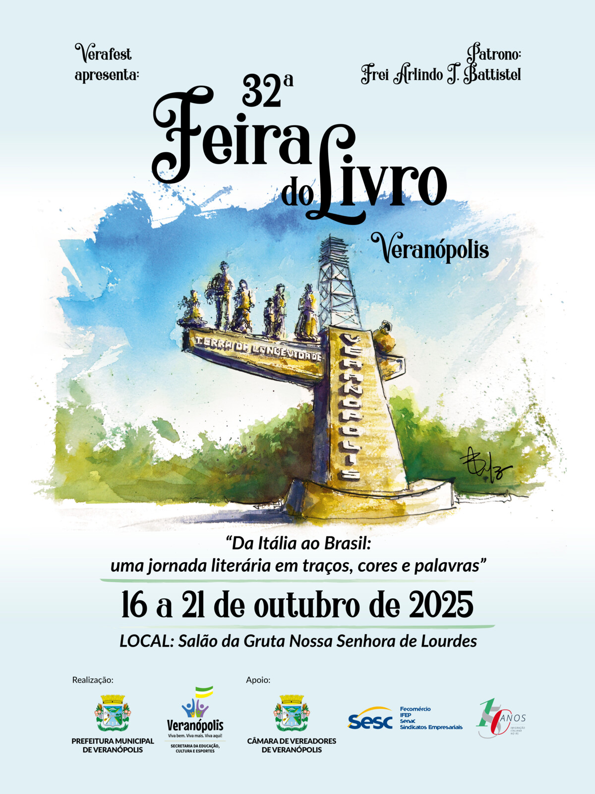 32ª Feira do Livro de Veranópolis celebra imigração italiana com literatura, arte e cultura 32-feira-do-livro-de-veranopolis-celebra-imigracao-italiana-com-literatura-arte-e-cultura