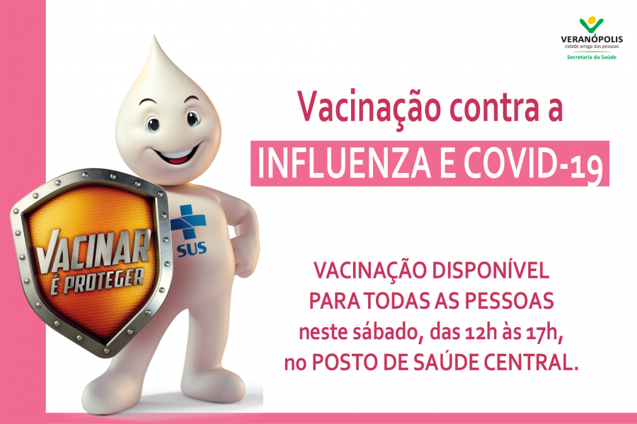 vacinacao-contra-covid-e-gripe-neste-sabado